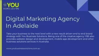 Digital Marketing Agency In Adelaide