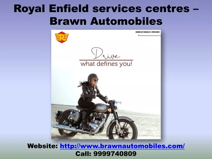 royal enfield services centres brawn automobiles