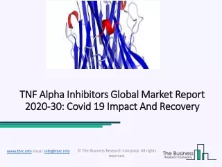 TNF Alpha Inhibitors Market With COVID-19 Forecast 2020 To 2023