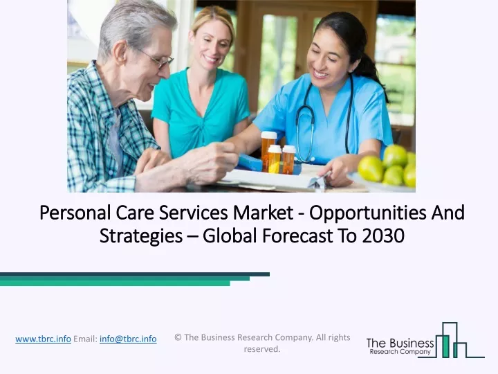 personal care services market opportunities and strategies global forecast to 2030
