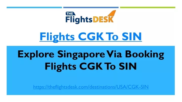 flights cgk to sin