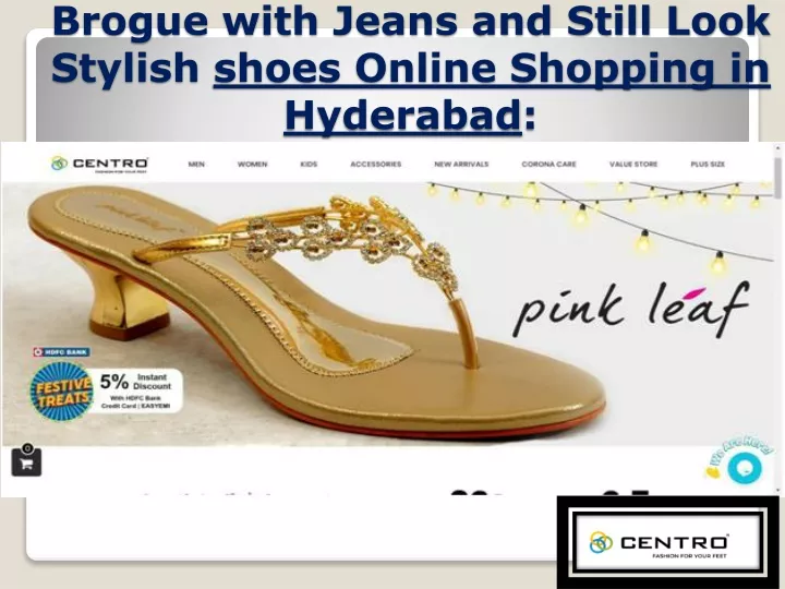 brogue with jeans and still look stylish shoes online shopping in hyderabad