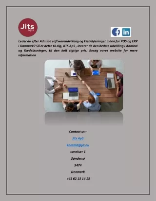 leder du efter admind softwareudvikling