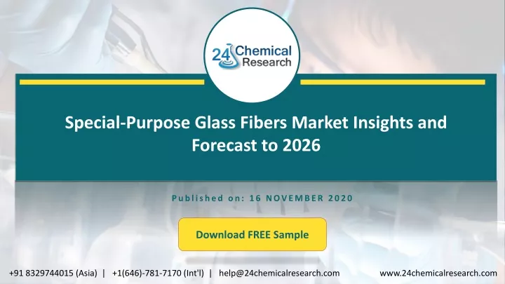 special purpose glass fibers market insights