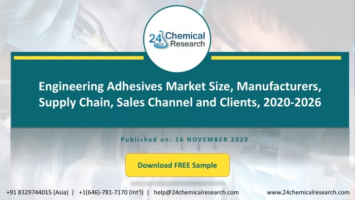 engineering adhesives market size manufacturers