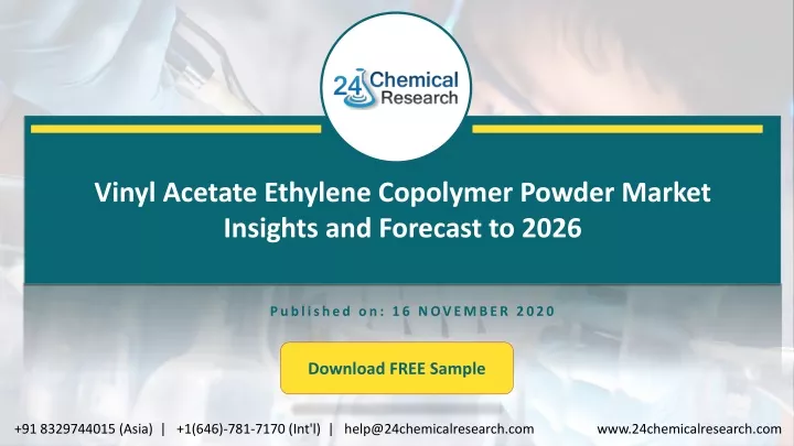 vinyl acetate ethylene copolymer powder market