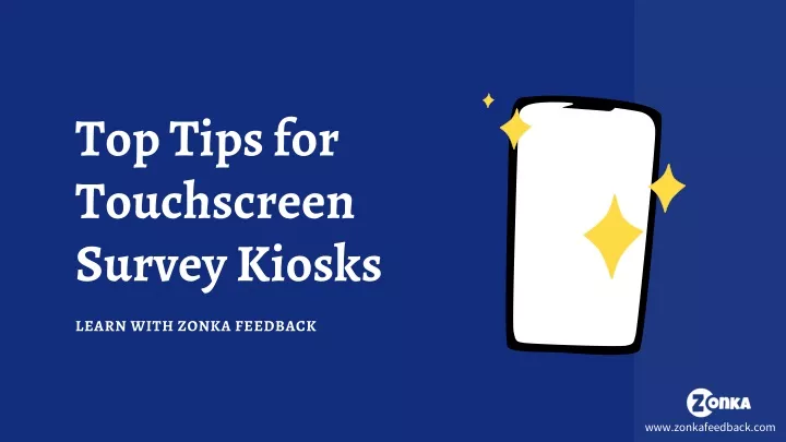 top tips for touchscreen survey kiosks