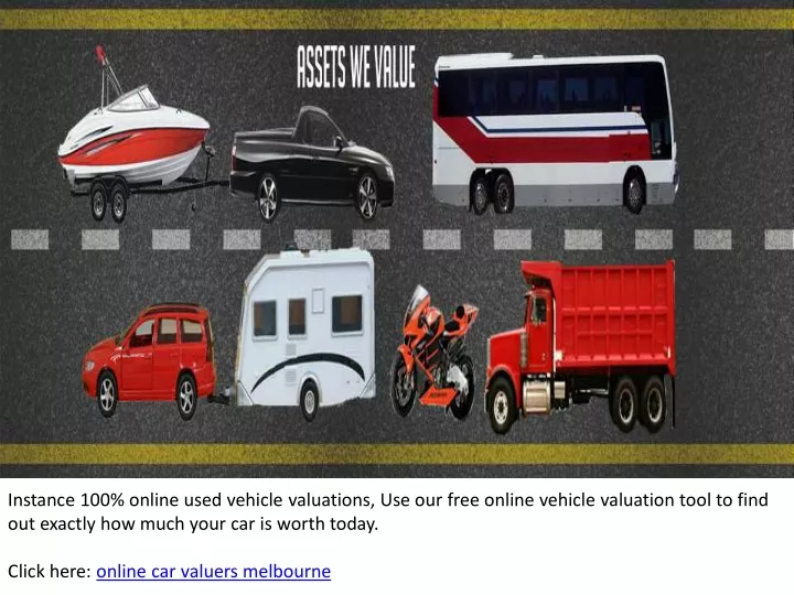 instance 100 online used vehicle valuations