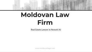 Real Estate Lawyer | Newark NJ | Moldovan Law Firm