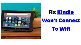 fix kindle won t connect to wifi