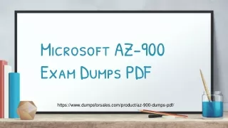 New Microsoft AZ-900 Exam Dumps PDF with Latest AZ-900 Exam Questions