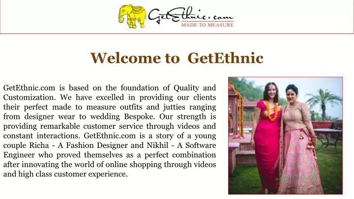 welcome to getethnic