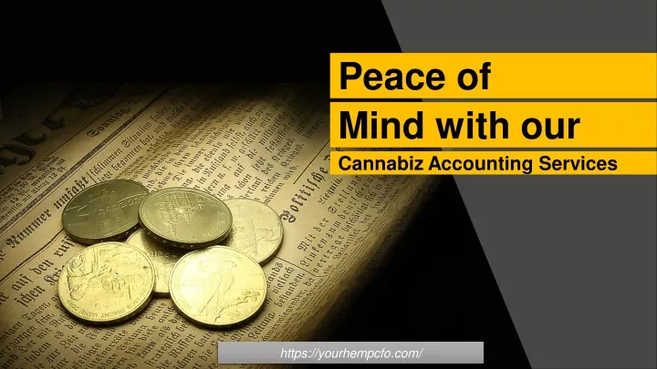 peace of mind with our cannabiz accounting