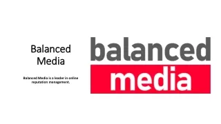 Balanced media | Reputation Management Services