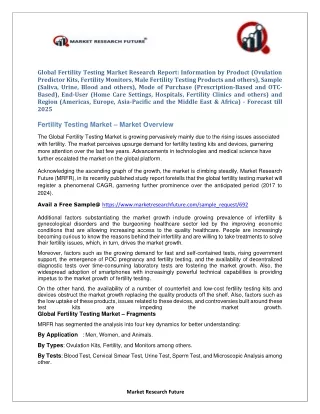 global fertility testing market research report