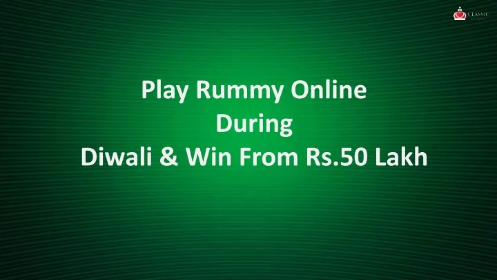 play rummy online during diwali win from