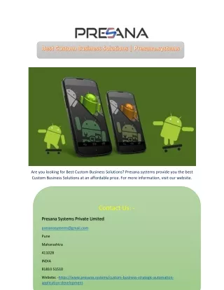 are you looking for best custom business