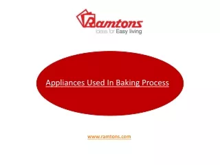 Ramtons : Baking Appliances
