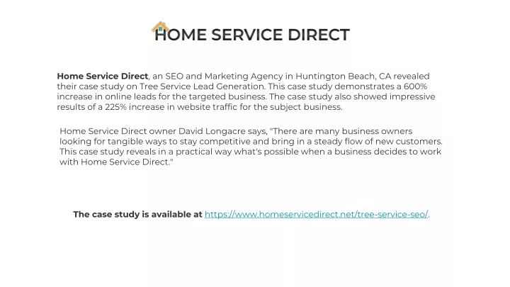 home service direct an seo and marketing agency