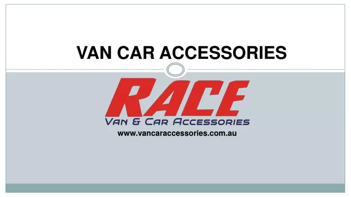 van car accessories