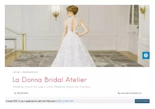 La Donna Bridal Atelier