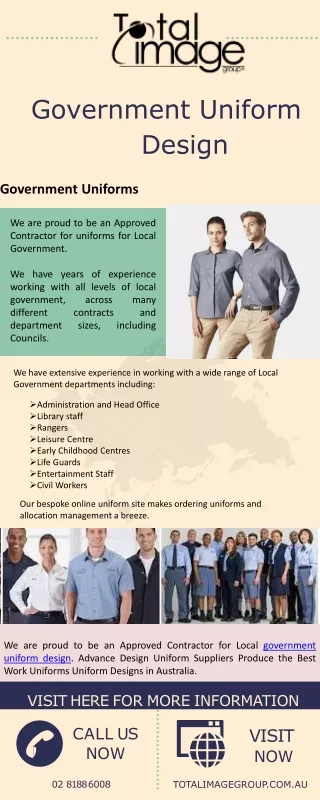 government uniform design