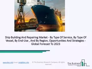 ship building and repairing market by type