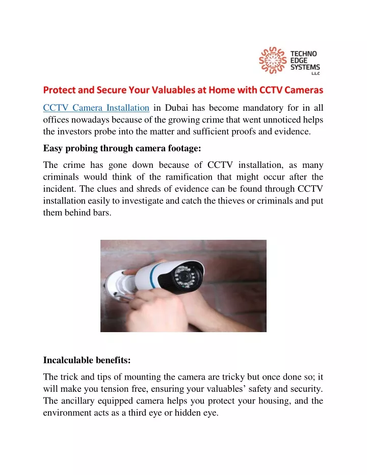 protect and secure your valuables at home with