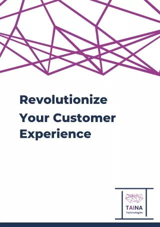 Revolutionize Your Customer Experience