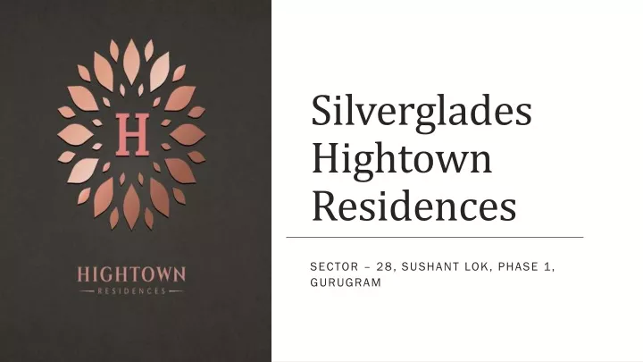 silverglades hightown residences
