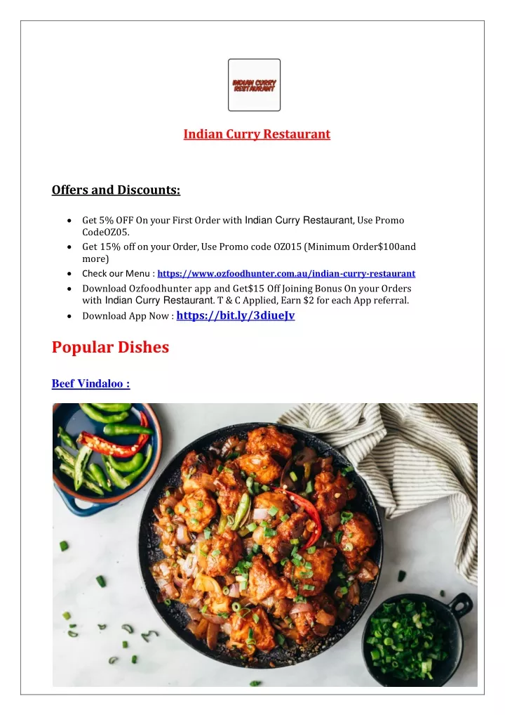 indian curry restaurant