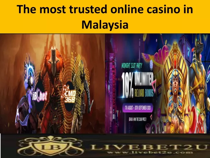 the most trusted online casino in malaysia