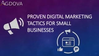 proven digital marketing tactics for small businesses