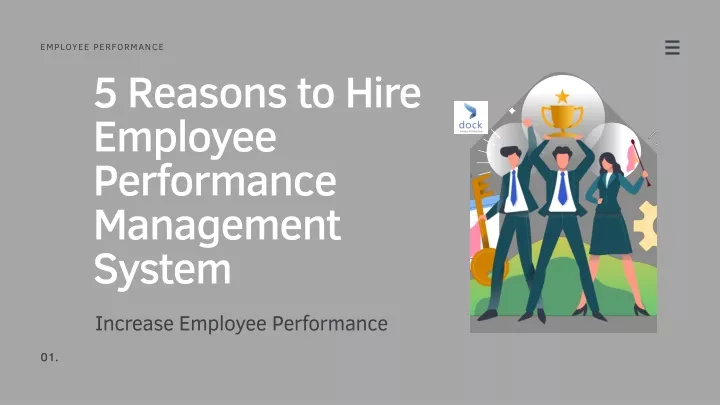 5 reasons to hire employee performance management