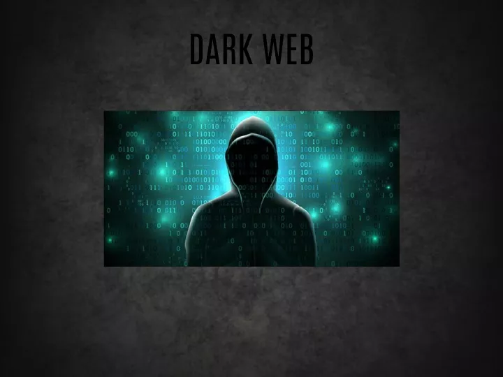 dark web powerpoint presentation