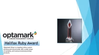 halifax ruby award