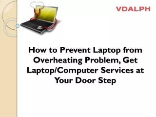 How to Prevent Laptop from Overheating Problem