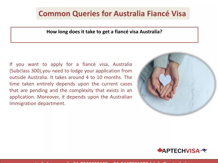 common queries for australia fianc visa