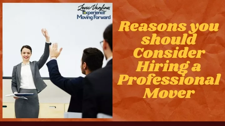 reasons you should consider hiring a professional