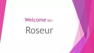 welcome to