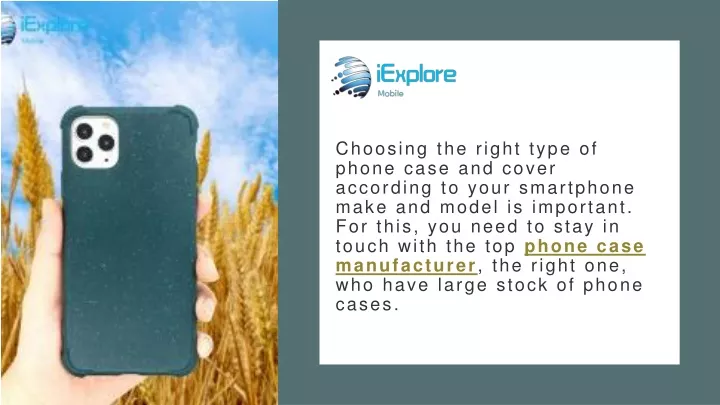 choosing the right type of phone case and cover
