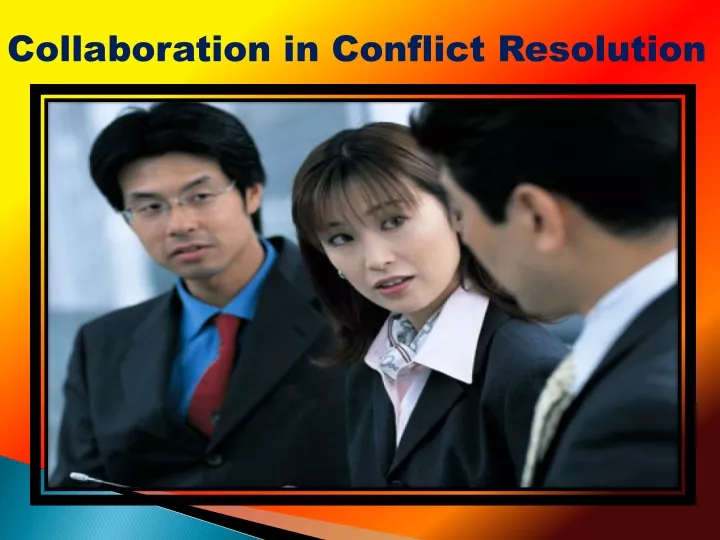 collaboration in conflict resolution