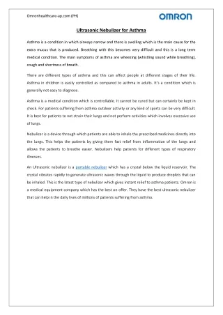 omronhealthcare ap com ph