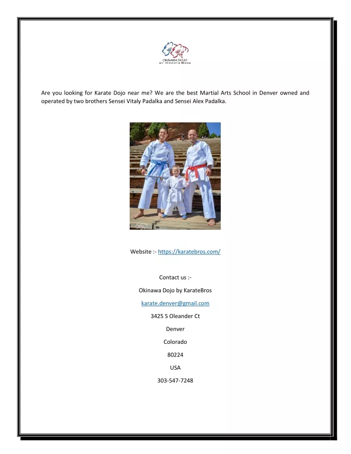 PPT - Japanese karate Near Me | Karatebros.com PowerPoint Presentation ...