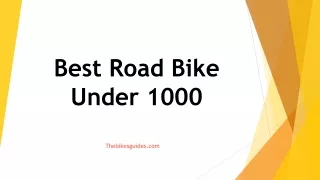 best road b ike u nder 1000