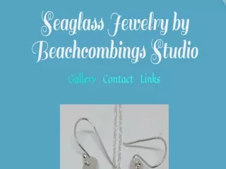 authentic seaglass jewelry