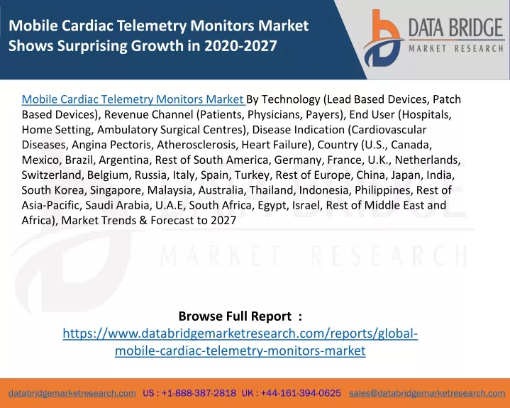 mobile cardiac telemetry monitors market shows