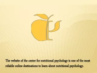 t he website of the center for nutritional