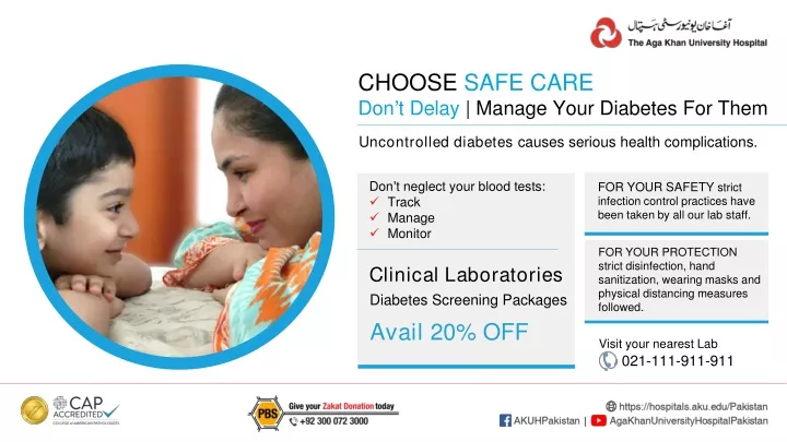 choose safe care don t delay manage your diabetes