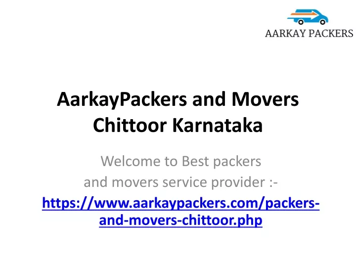 aarkaypackers and movers chittoor karnataka